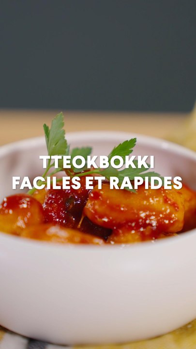 Tteokbokki faciles et rapides