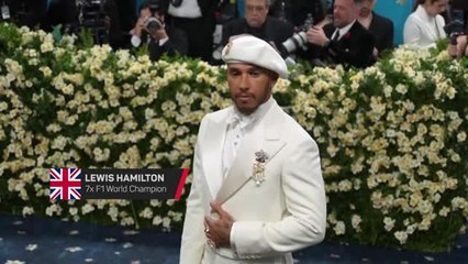 Sports stars sparkle at Met Gala