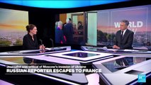 “Russian prison is worse than death”says russian journalist exflitred to France
