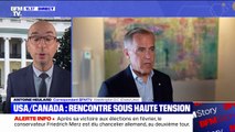 Guerre commerciale: Donald Trump reçoit le Premier ministre canadien élu, Mark Carney, à la Maison Blanche ce mardi