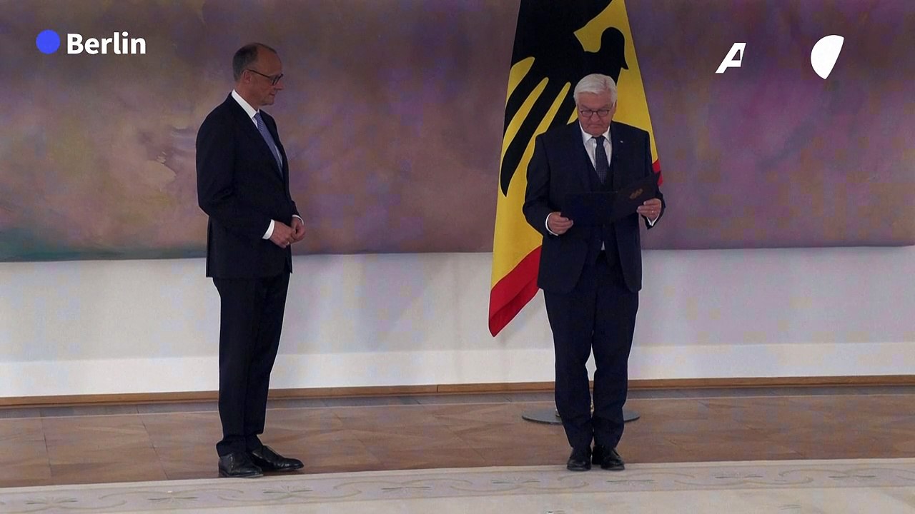 Steinmeier ernennt Merz zum Bundeskanzler