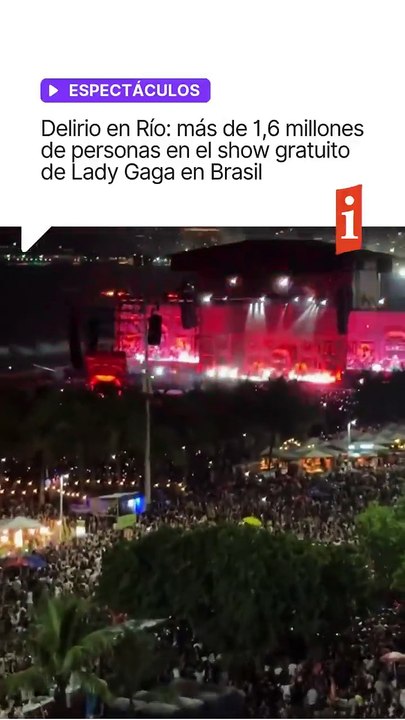 Lady Gaga en Río de Janeiro
