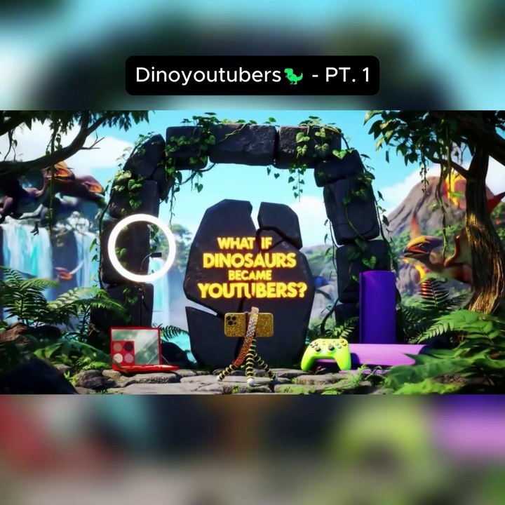 Dinoyoutubers?🦖😂🌌 - PT. 1
