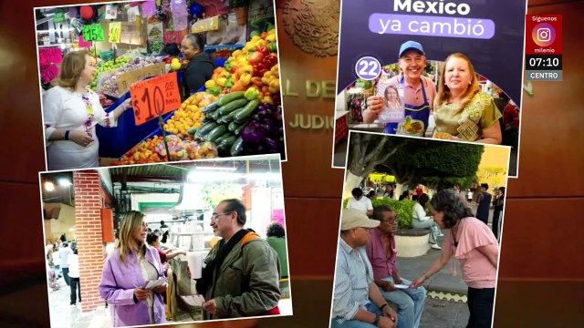 Candidatos judiciales buscan simpatía de votantes aprovechando aniversario del 5 de mayo