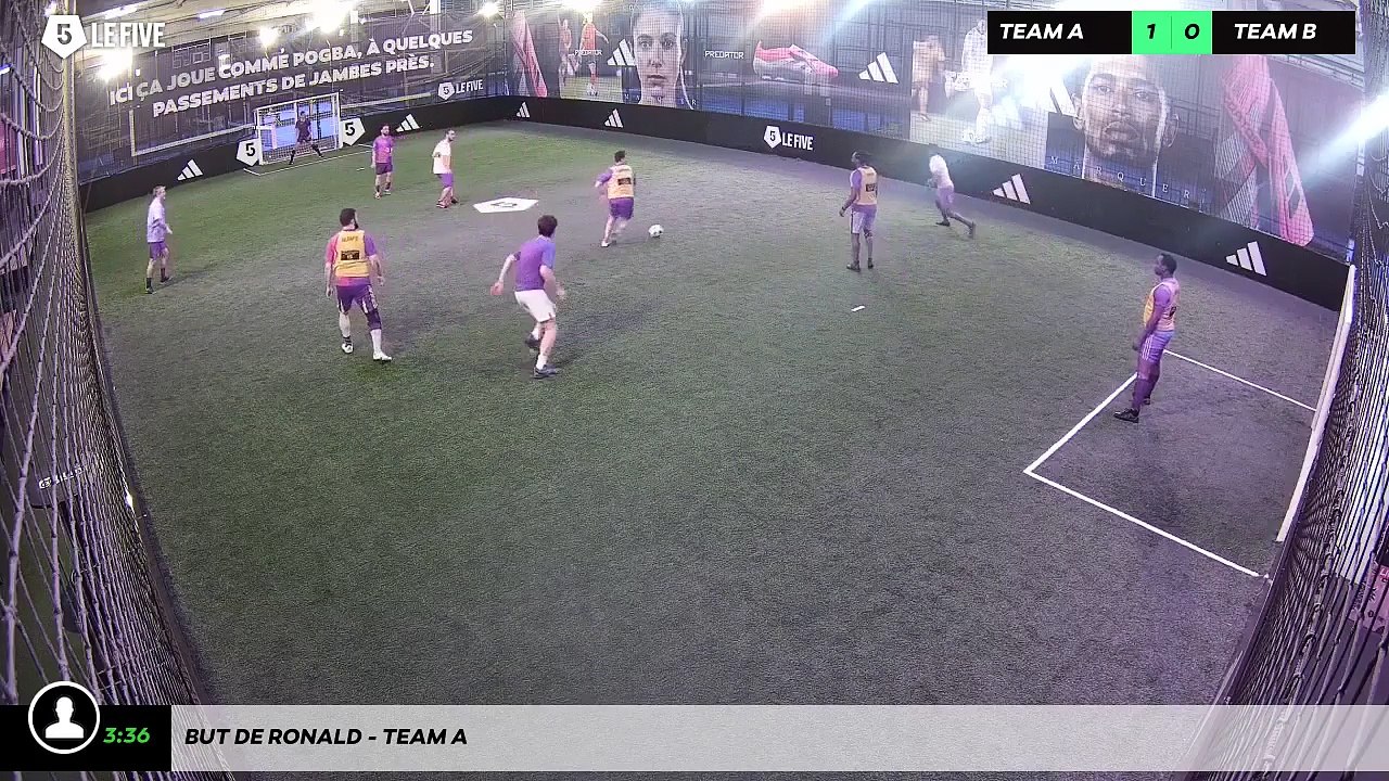 But de Ronald - Team A