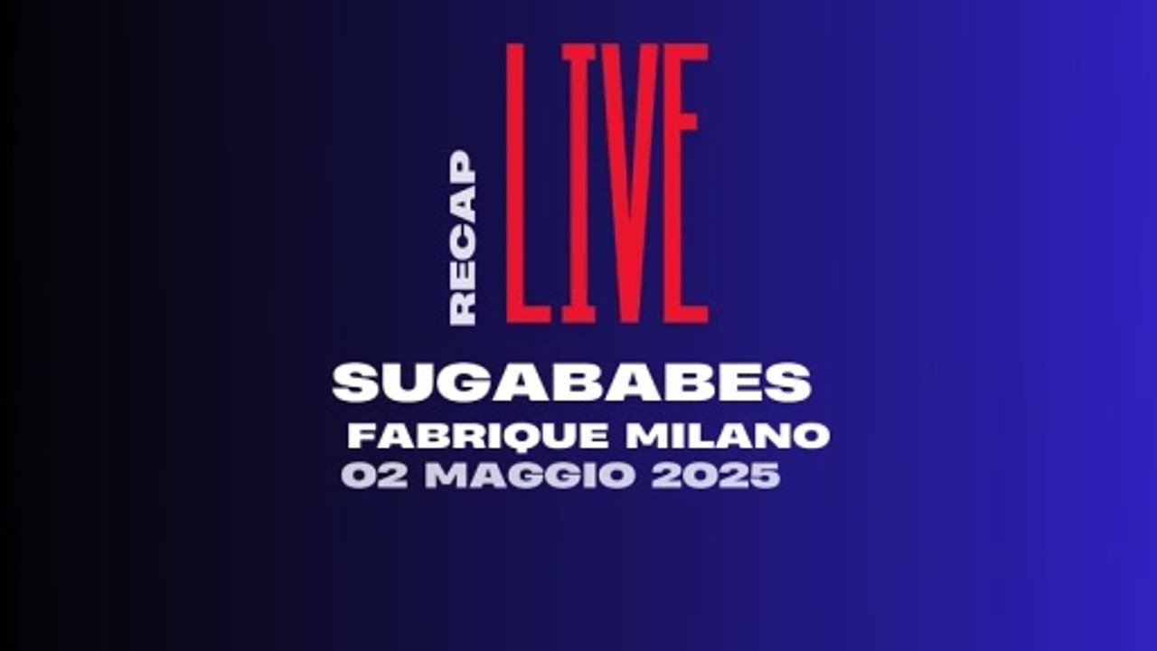 RECAP LIVE - SUGABABES
