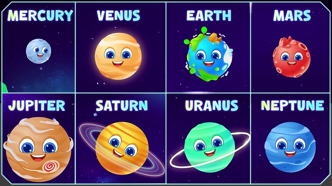 Planet Song _ Planets For Kindergarten _ Learn About The Solar System _ RV AppStudios