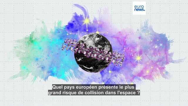 Déchets spatiaux : Quel pays européen présente le plus grand risque de collision ?