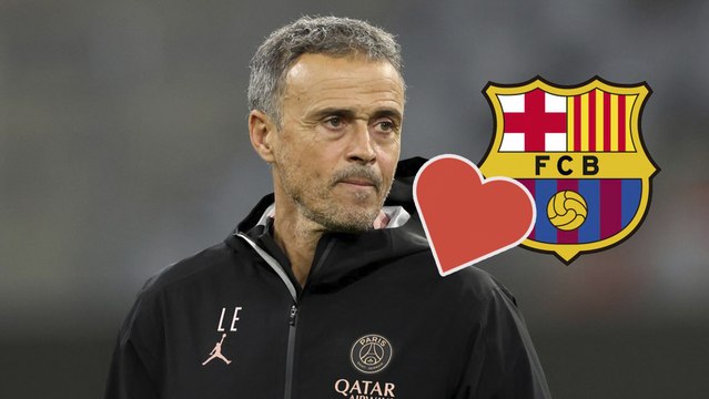 Luis Enrique declara amor eterno al Barcelona mientras busca la final de Champions con el PSG