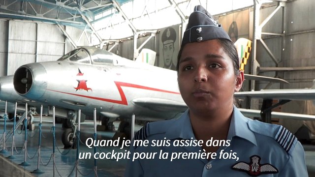 Inde: la seule femme pilote de Rafale rêve de toucher les étoiles