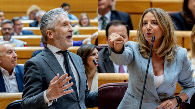 Las acusaciones cruzadas entre Marlaska y García en el Senado