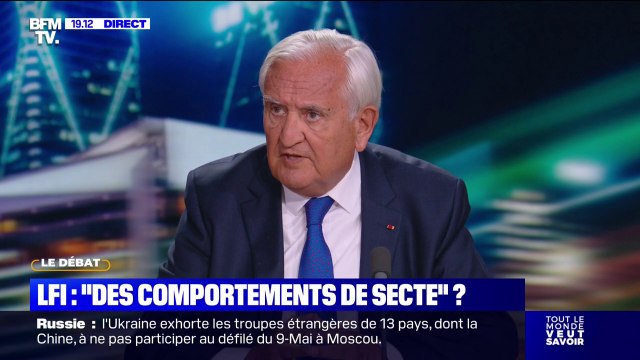 La Meute : Que la vie politique soit dure, ce n'est pas nouveau, mais de là à organiser des purges, on a franchi la marque de l'extrémisme , estime Jean-Pierre Raffarin