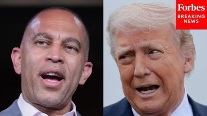 Hakeem Jeffries Shares His Reaction To Trump's Tariff Proposal For Movies