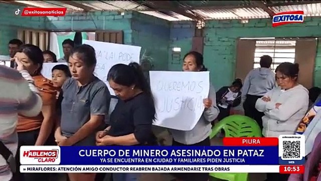 Madre de trabajador minero asesinado exige justicia a Dina Boluarte: No pida aumento, pida justicia