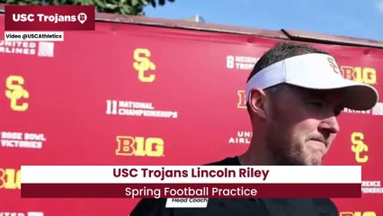USC Trojans Lincoln Riley Details Leaders, Eric Gentry