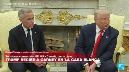 "Canadá no está a la venta": Trump y Carney se reúnen en medio de tensiones