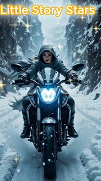 Heavy Bike Ride in Snow