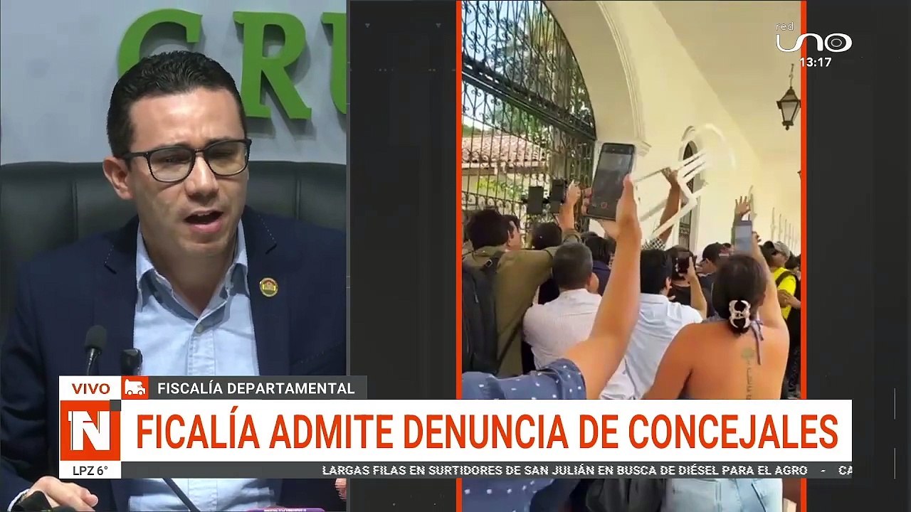 Fiscalía admite denuncia de concejales