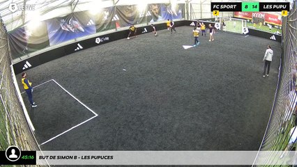 But de Simon B - Les Pupuces