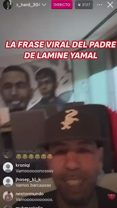 El padre de Lamine suelta esta frase en directo antes del partido ante el Inter: seguro se hará viral