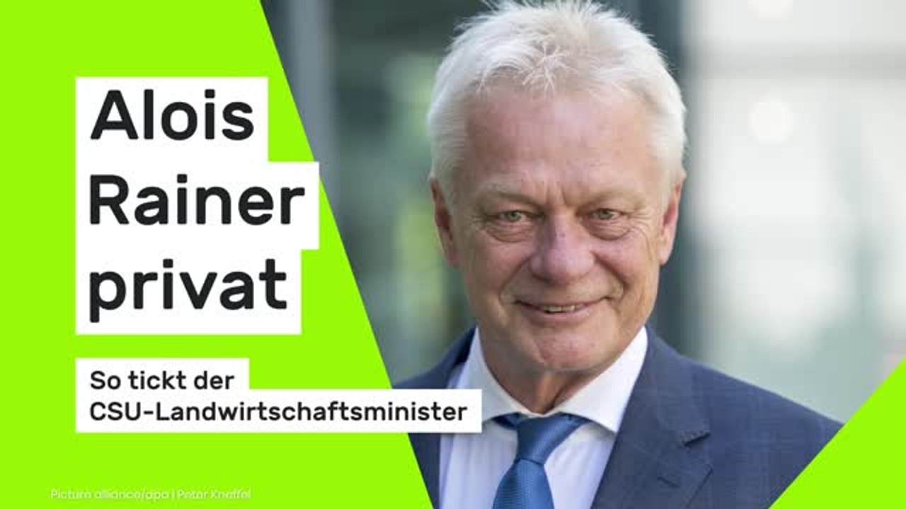 Alois Rainer privat: So tickt der CSU-Landwirtschaftsminister