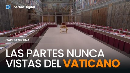 El Cónclave desde dentro: muestran las imágenes nunca vistas del interior
