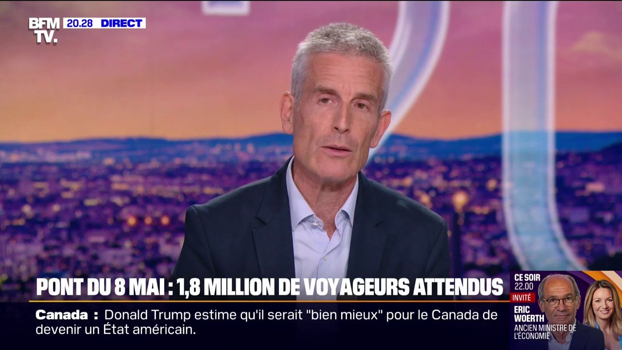 Grève SNCF: "Jusqu'à jeudi, tous les trains circulent et entre vendredi et dimanche, on prévoit de faire circuler 9 trains sur 10", affirme Alain Krakovtich, directeur de TGV-Intercités