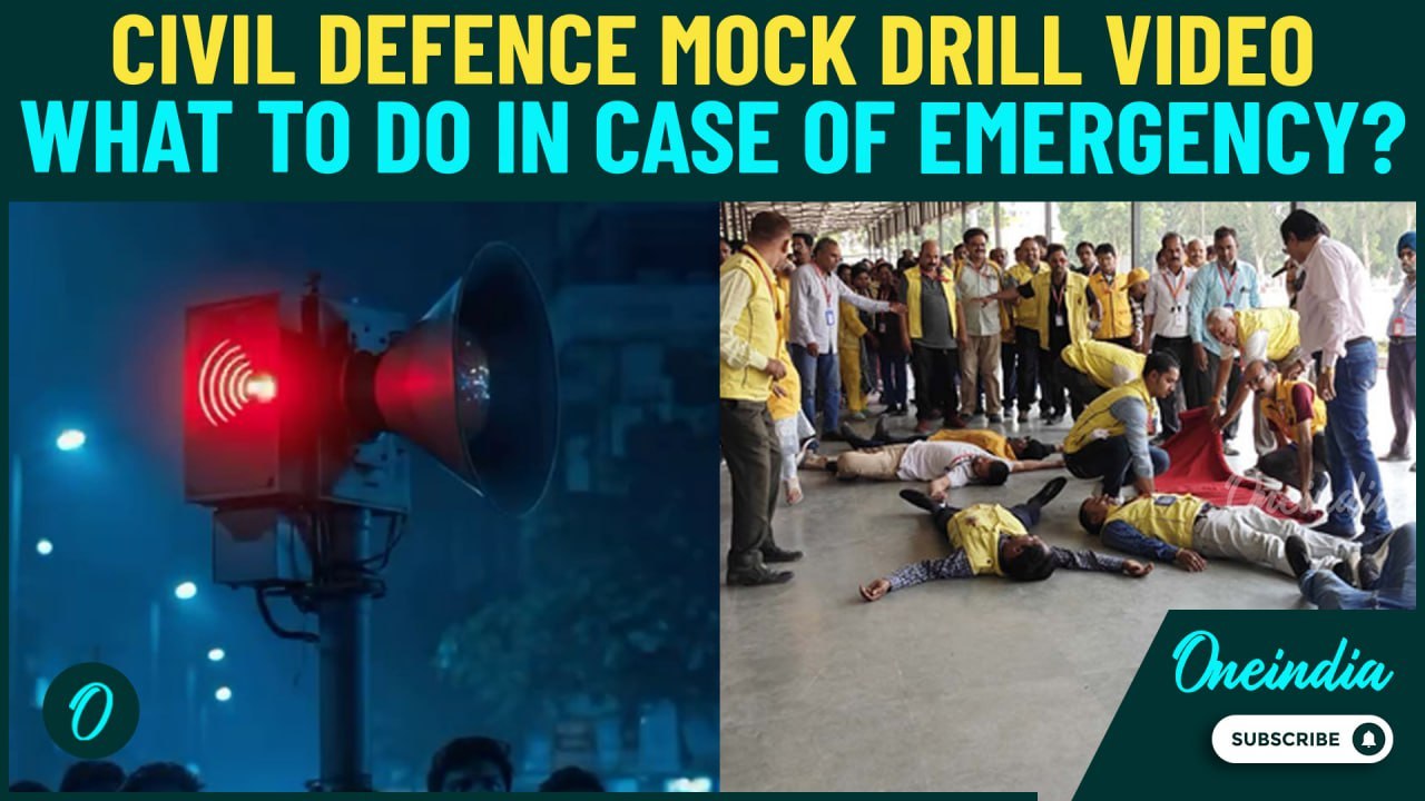 Massive Mock Disaster Drills VIDEO | Indian Government Releases Dramatic Preparedness Video | WATCH