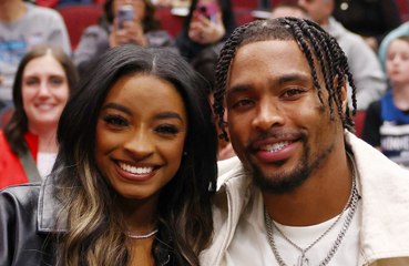 Simone Biles y Jonathan Owens estuvieron 'cohesionados el uno con el otro' en la Gala del Met