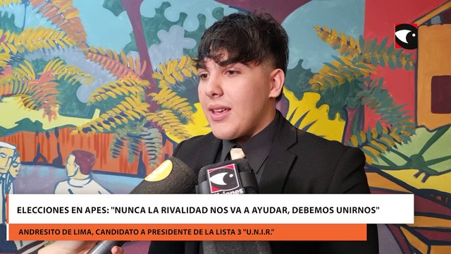 Elecciones en APES: Nunca la rivalidad nos va a ayudar, debemos unirnos