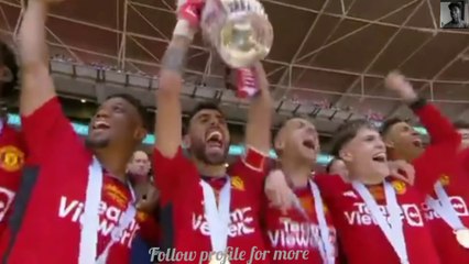 Manchester united FA cup victory against Manchester city