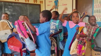 A sustainable backpack supporting deaf kids