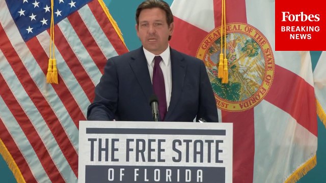 Gov. Ron DeSantis Promotes New ‘Free State Of Florida’ Legislation