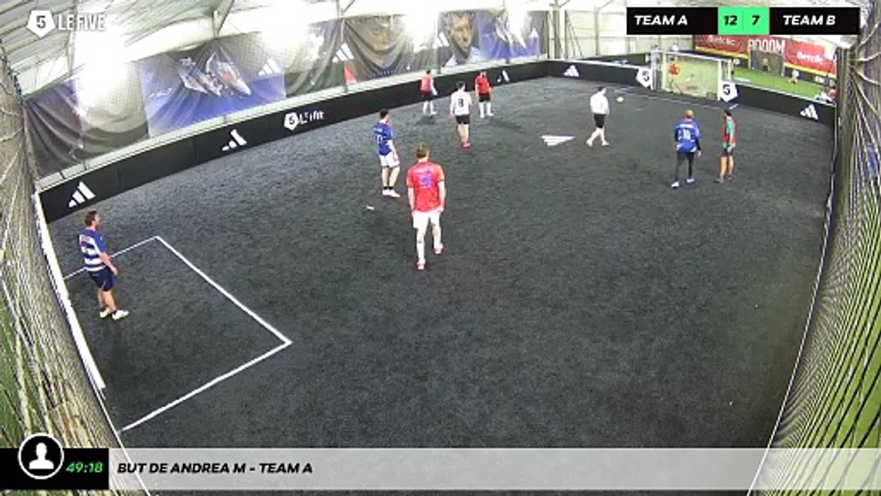 But de Andrea M - Team A