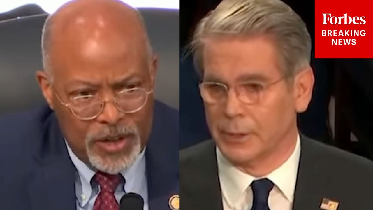 Scott Bessent Grilled About DOGE Employees By Glenn Ivey: 'That's Not What I Asked'