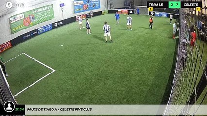 Faute de Tiago A - Celeste Five Club