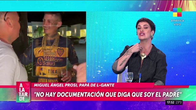 📢 HABLA MIGUEL ÁNGEL PROSI, PADRE DE L-GANTE: No hay un documento que diga que soy el padre