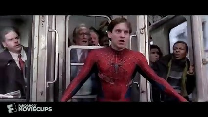 Spider-Man 2 - Stopping the Train Scene Horror Clips
