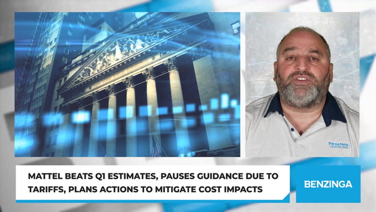 Mattel Beats Q1 Estimates, Pauses Guidance Due To Tariffs, Plans Actions To Mitigate Cost Impacts