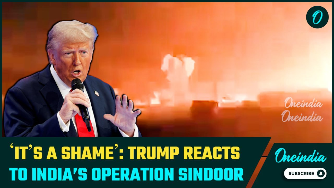 ‘It’s a SHAME’: Trump’s SHOCKING Reaction to India’s Attack on Pakistan, ‘India-Pak Fighting For…’