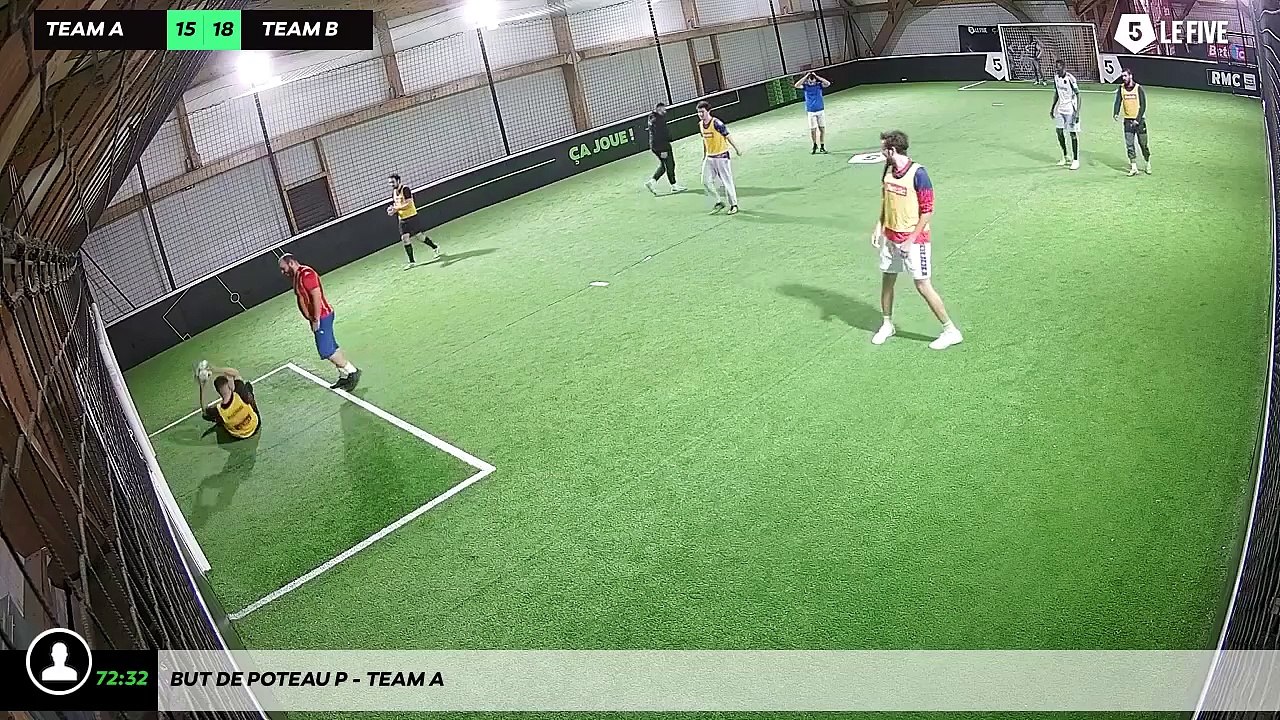 But de Poteau P - Team A
