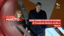 Presidente Nicolás Maduro arriba a Rusia
