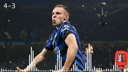 Así fue la narración de RAC1 en el Inter de Milan 4-3 FC Barcelona
