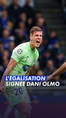 Dani Olmo égalise pour le Barça