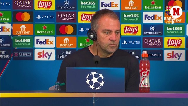 Hansi Flick: Podemos mirarnos al espejo y estar orgullosos. Jugamos para ganar, pero...