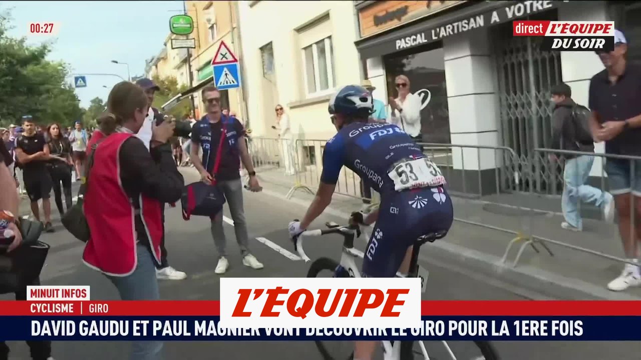 Sélectionné avec Groupama-FDJ, David Gaudu va découvrir le Giro - Cyclisme - Giro