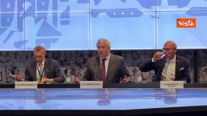 Tajani: "Obiettivo è arrivare a zero dazi e mercato unico Europa-America"