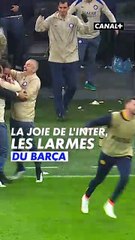 Les émotions entre l'Inter et le Barça