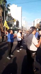 Trabajadores de colectivos cortaron el Puente Saavedra