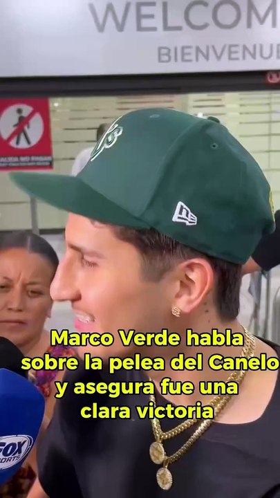 “IMAGINABA QUE SCULL HARÍA ESA PELEA”  A su llegada a México, Marco Verde habló sobre la polémica que generó la pelea de Saúl Álvarez y asegura, que el mexicano dominó todo el combate.
